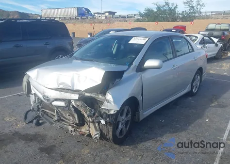 2012 Toyota Corolla S z USA, uszkodzony, nr VIN 5YFBU4EE1CP036170